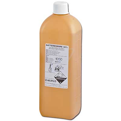 ARNOLD 5033-U1-0030 Acide pour Batteries 1 L Noir 